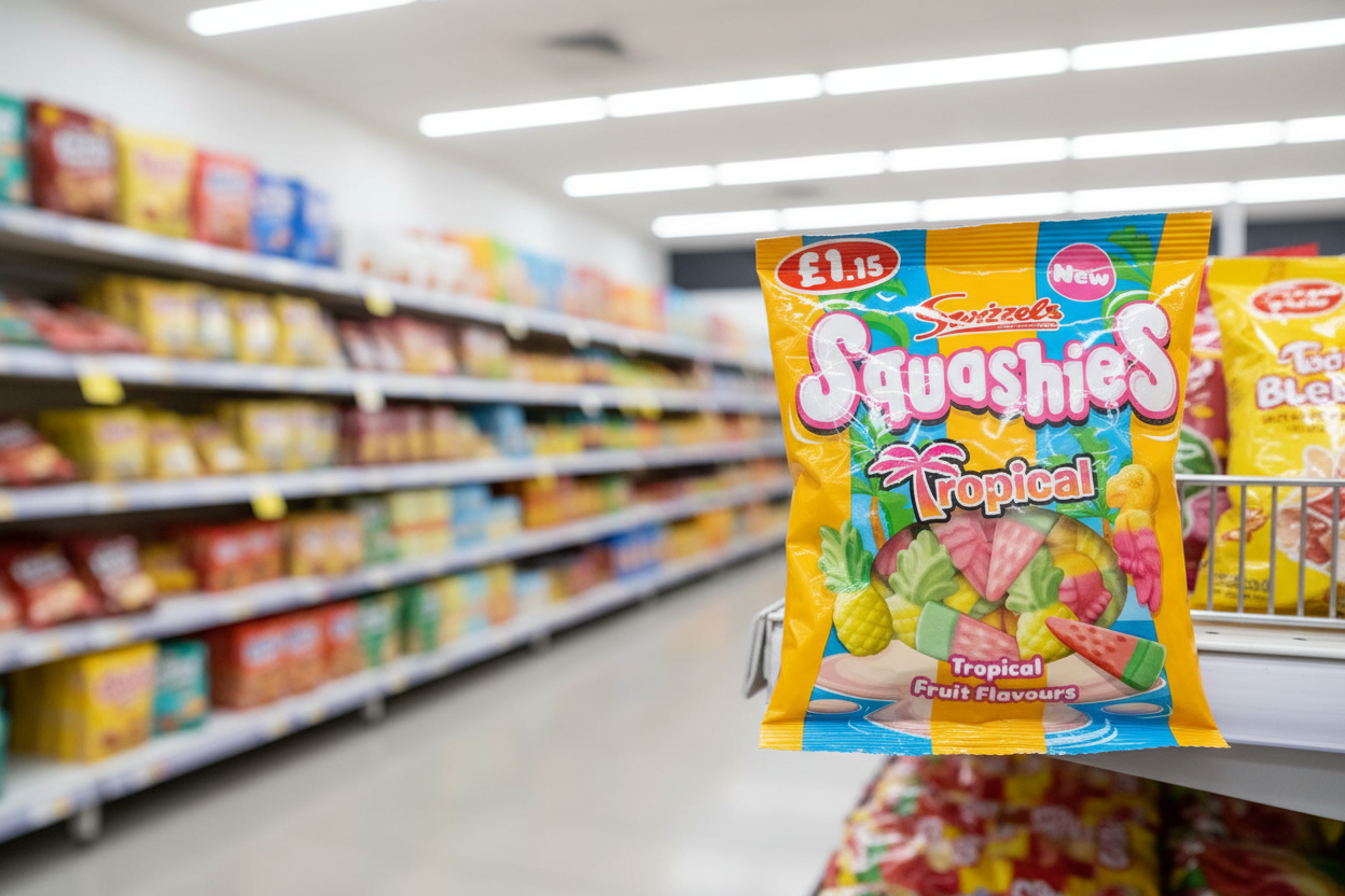 12 x Squashies Tropical - 100GM