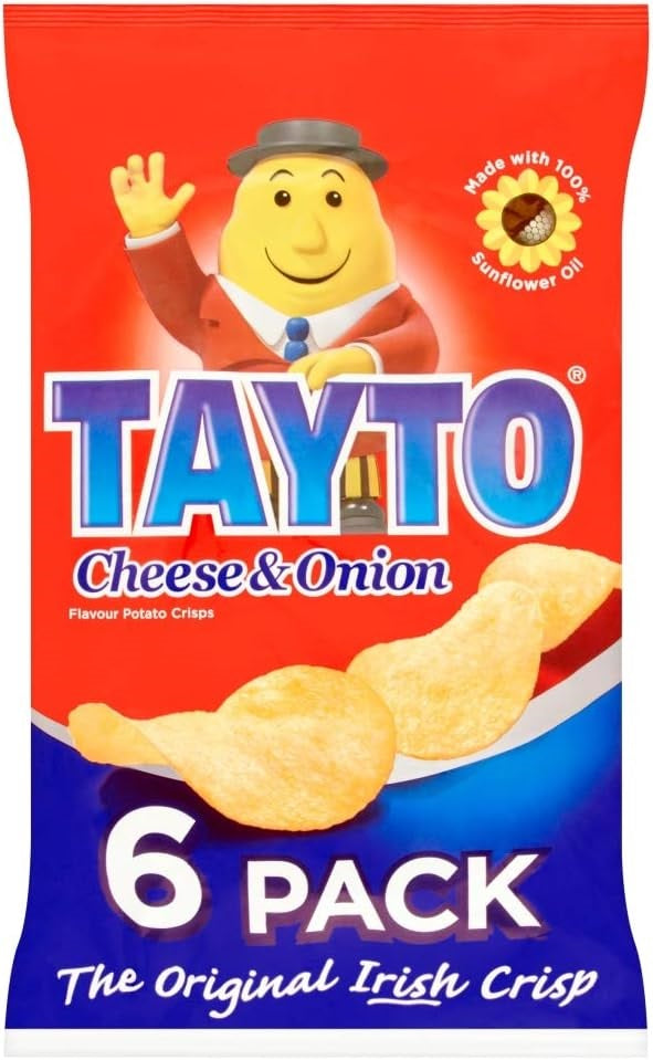 12 x Tayto Cheese & Onion 25g