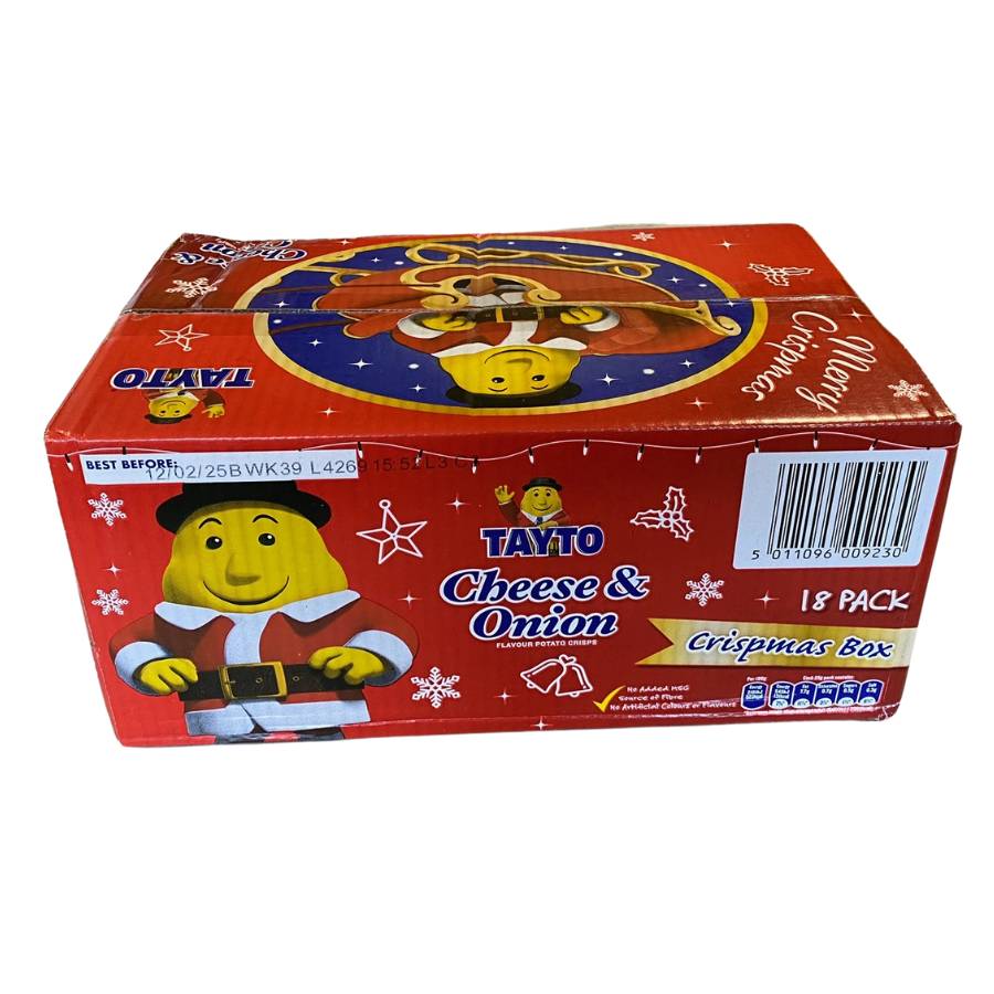 18 x Tayto Cheese and Onion 25g Limited Edition