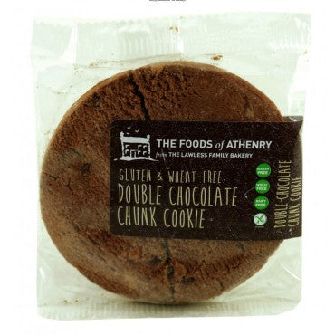 20 x The Foods Of Athenry I Love Cookies Double Chocolate Chunk 60G