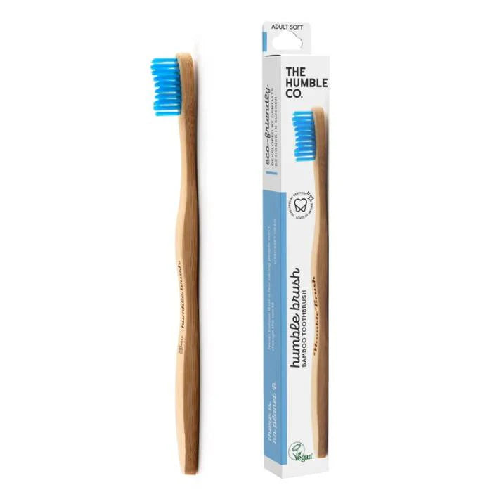 The Humble Co T/brush Interchangeable Purp/Blue Mix - 1pc