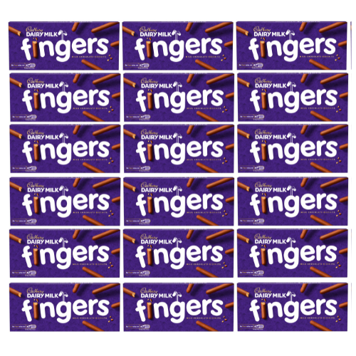 20 x Cadbury Fingers 114G