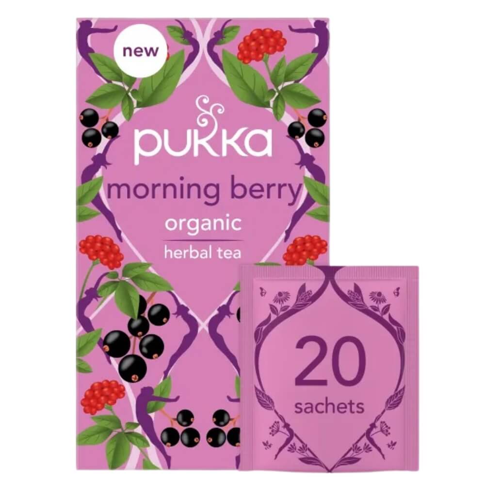 Pukka Morning Berry Tea Bags 20s