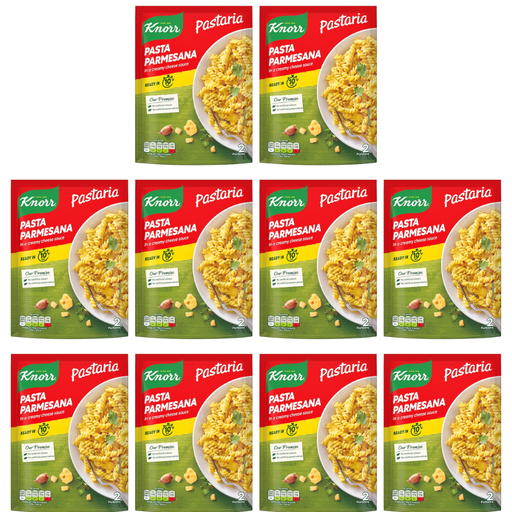 10 x Knorr Pastaria Parmesan 163Gm