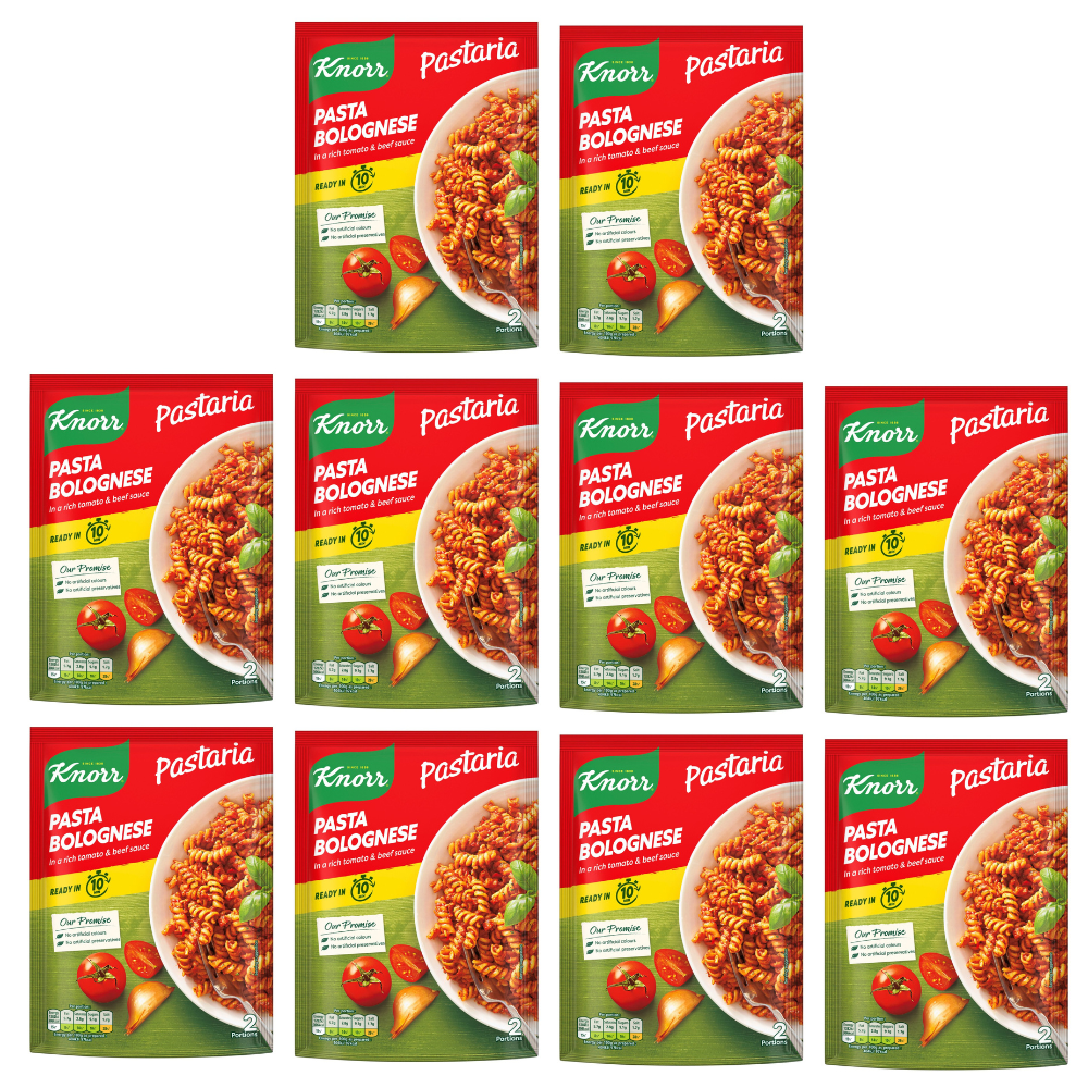 10 x Knorr Pastaria Bolognese 160Gm