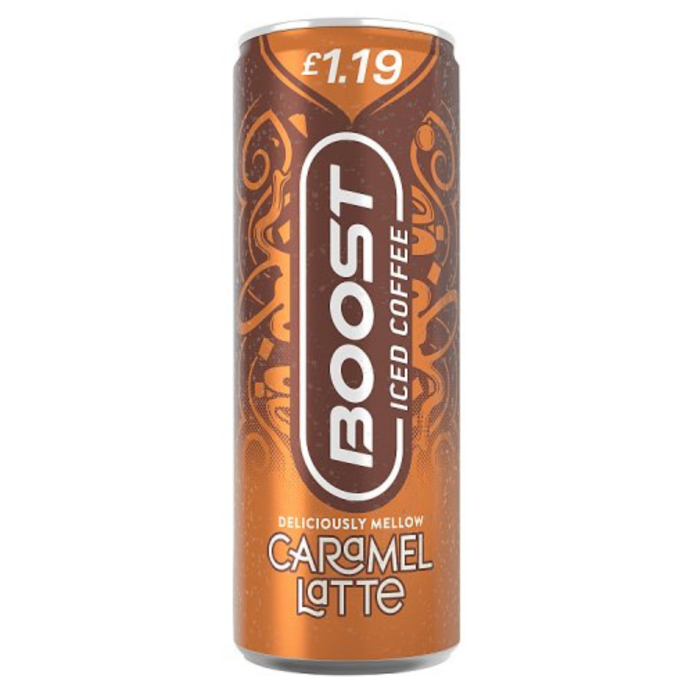 12 x Boost Iced Coffee Caramel Latte  250Ml