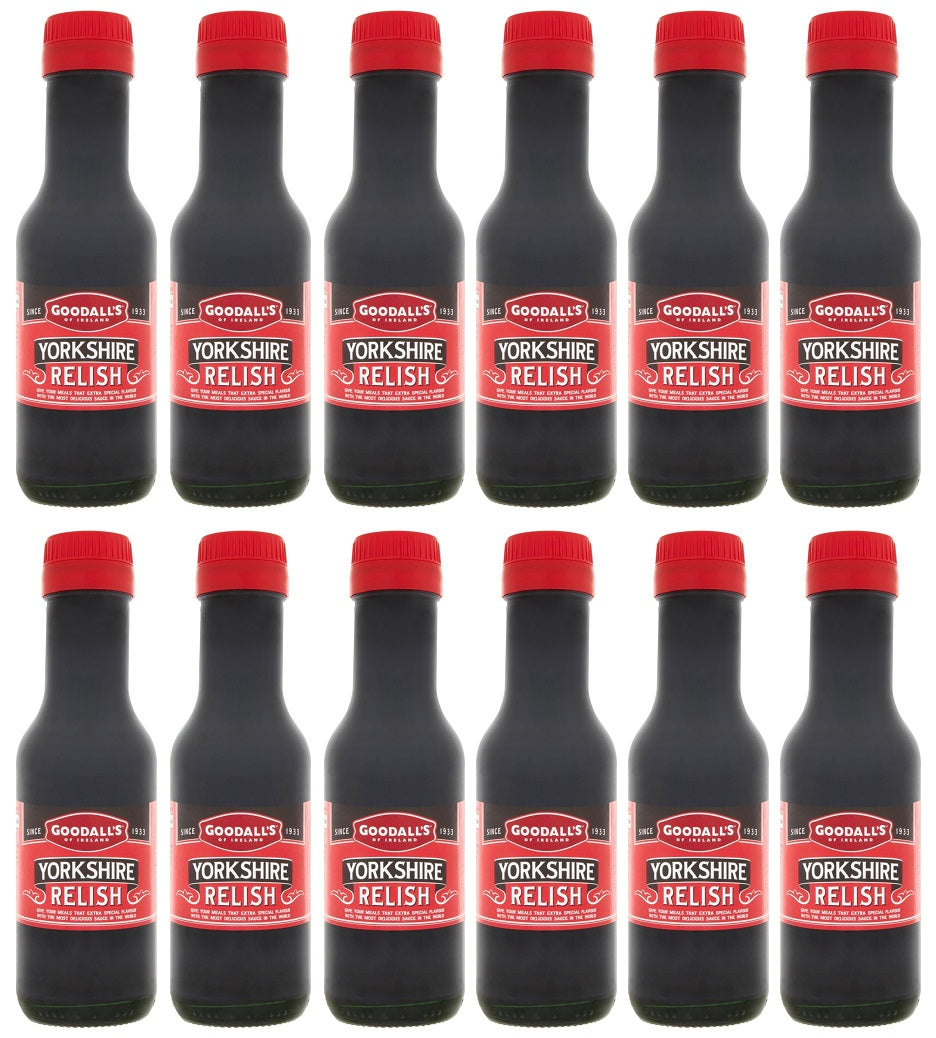 12 x Goodall's Of Ireland Yorkshire Relish 125Ml