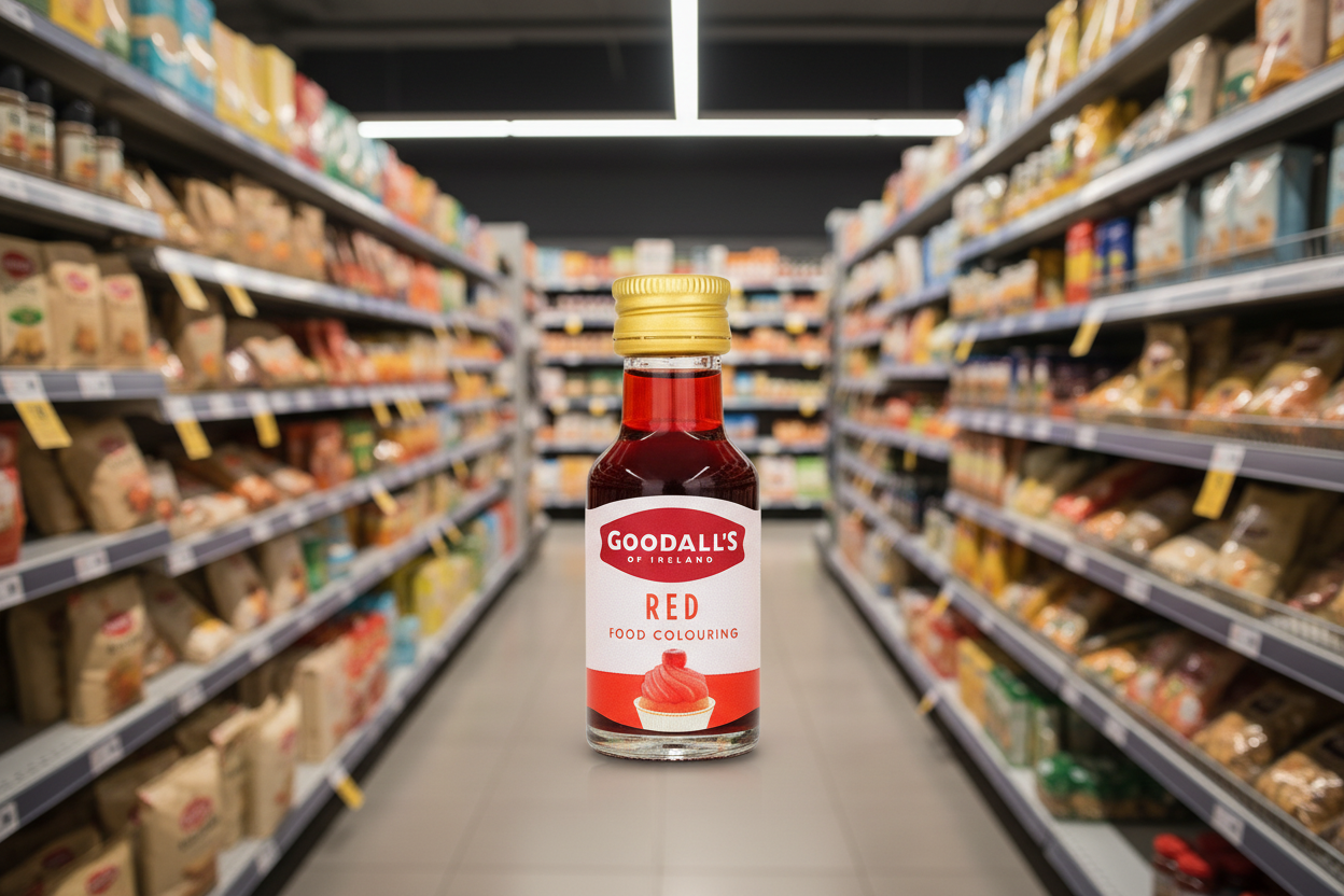 12 x Goodall's Of Ireland Red Food Colouring 25Ml