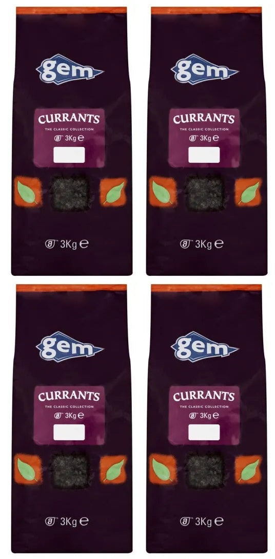 4 x Gem Currants 3Kg