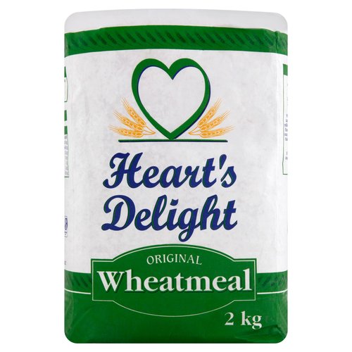 8 x Hearts Delight Original Wheatmeal 2 Kg