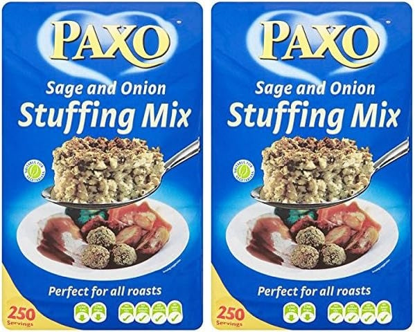 2 x Paxo Sage & Onion Stuffing Mix 2.5Kg