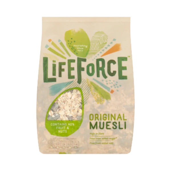 6 x Lifeforce Original Muesli 750G