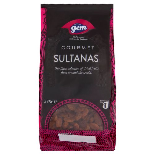 12 x Gem Sultanas 375G