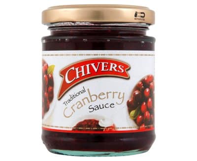 12 x Chivers Traditional Cranberry Sauce 220G