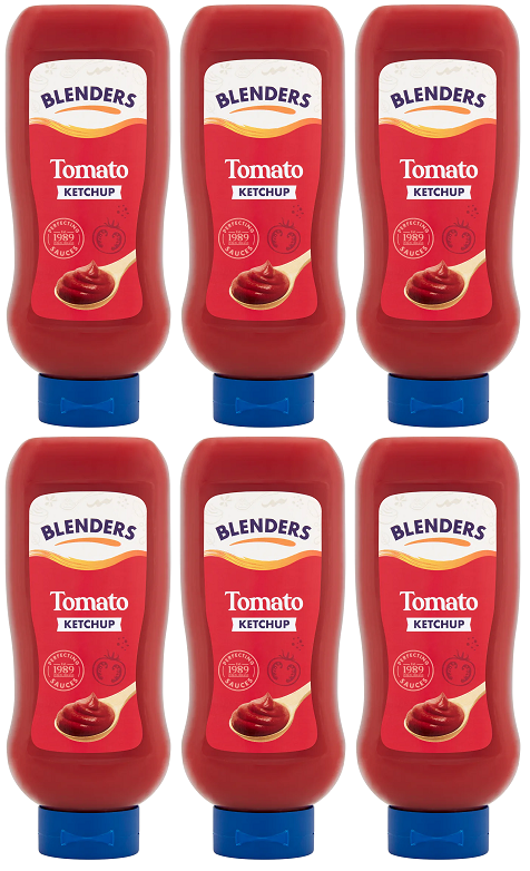 6 x Blenders Tomato Ketchup 1.02Kg