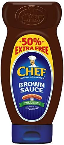 12 x Chef Brown Sauce 727G