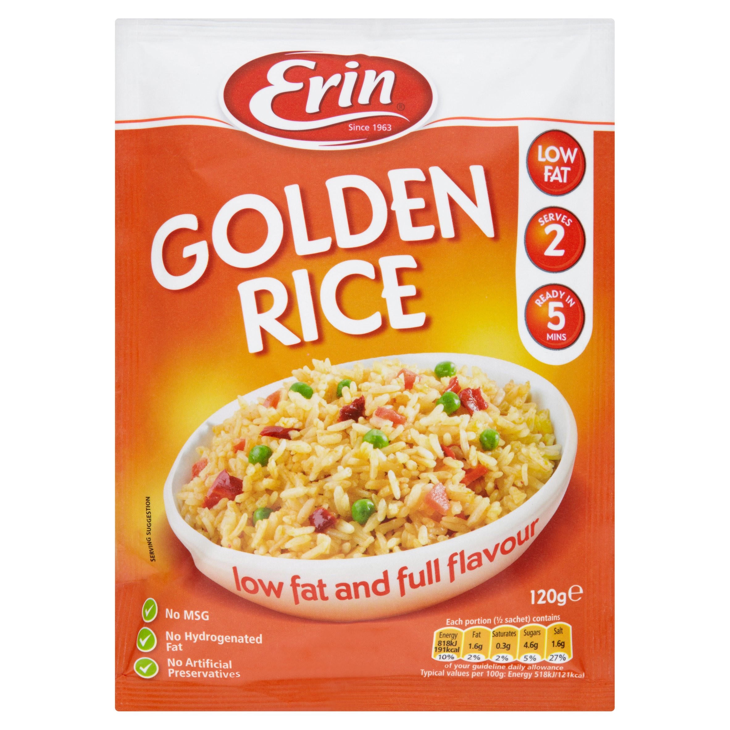 15 x Erin Golden Rice 120G