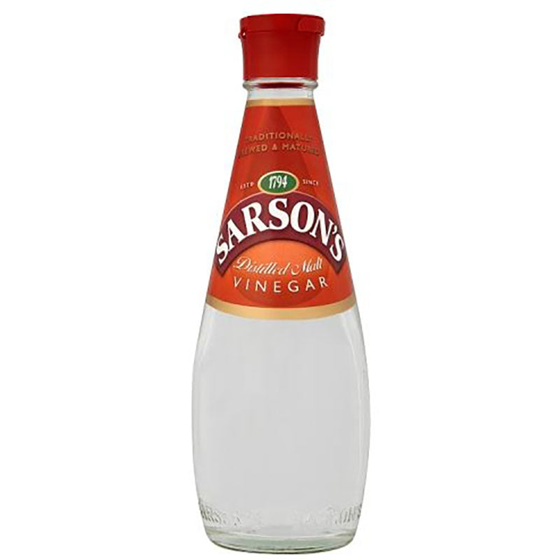 12 x Sarson's Distilled Malt Vinegar 250Ml