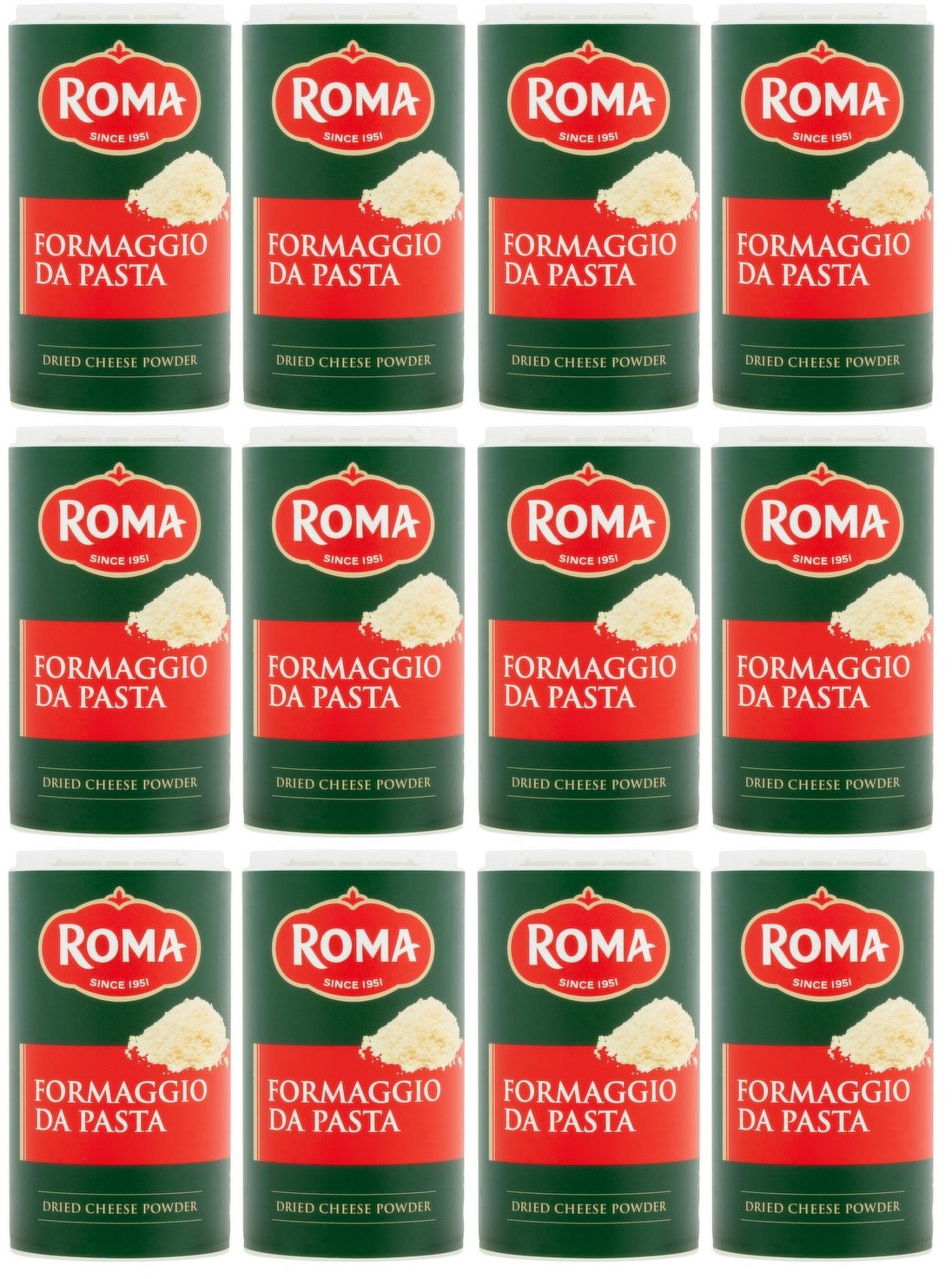 12 x Roma Dried Cheese Powder 80G