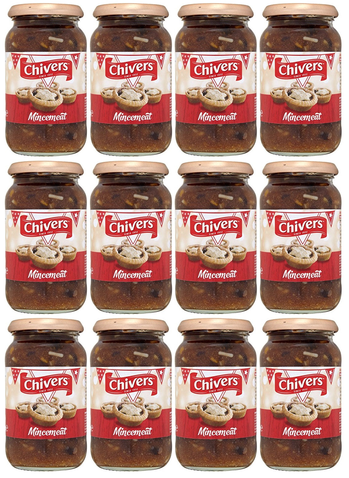 12 x Chivers Mincemeat 420G