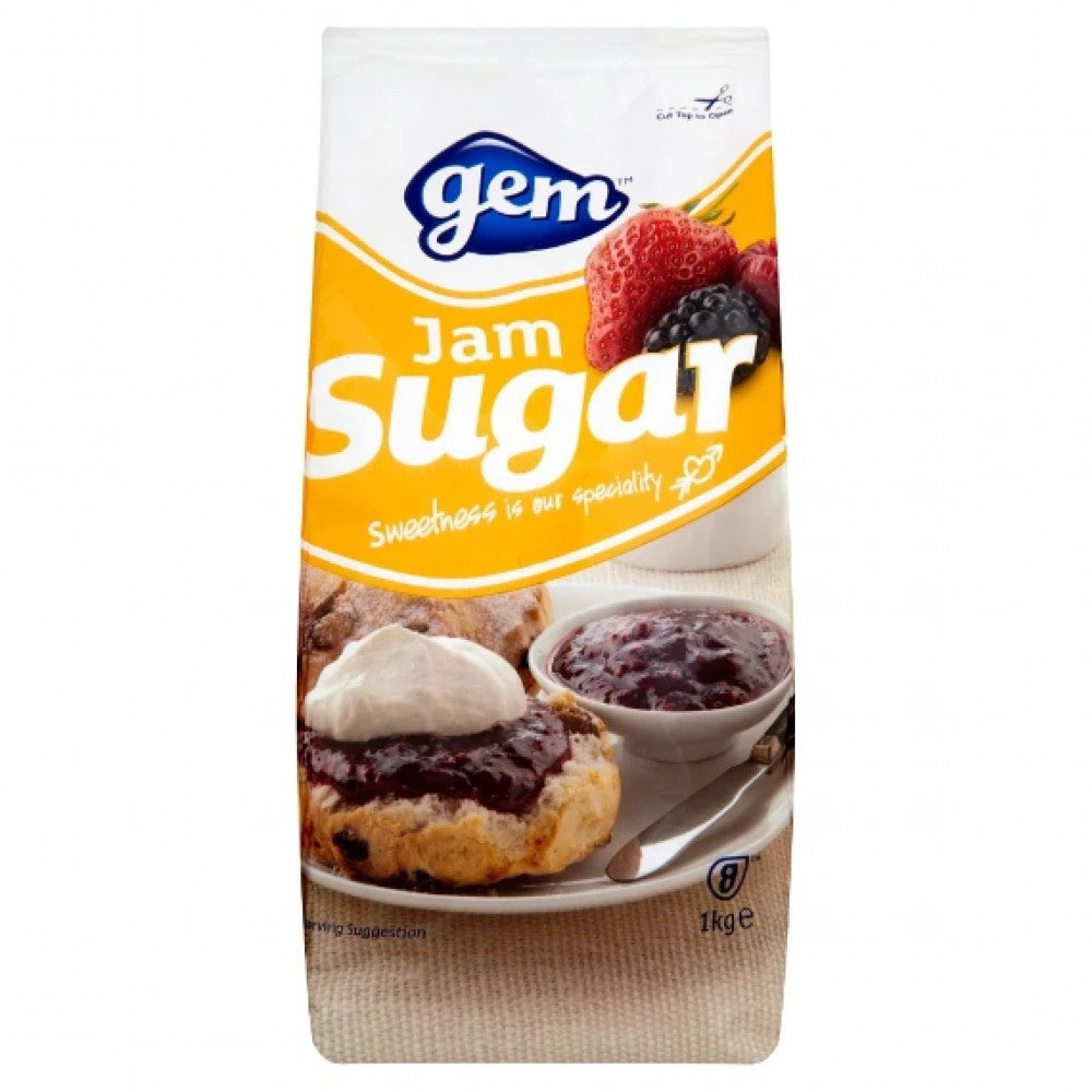 10 x Gem Jam Sugar 1Kg