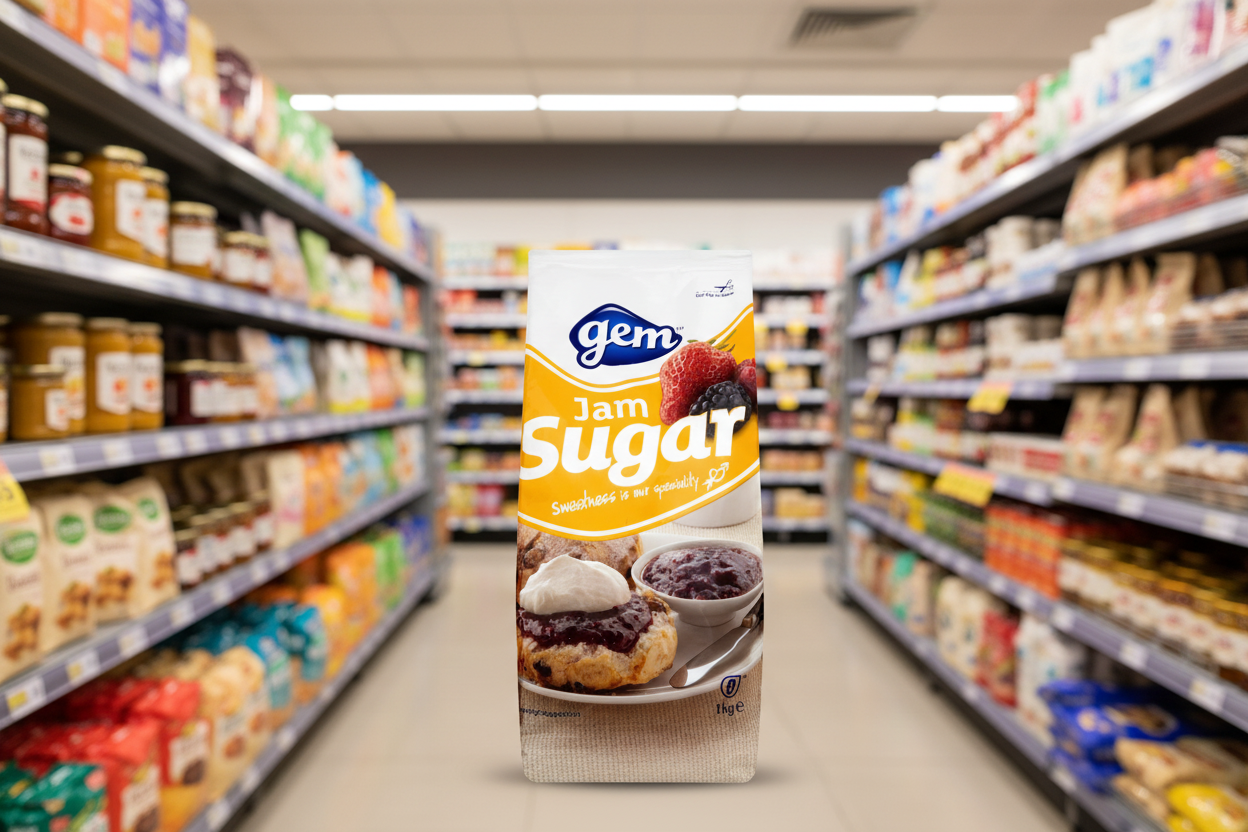 10 x Gem Jam Sugar 1Kg