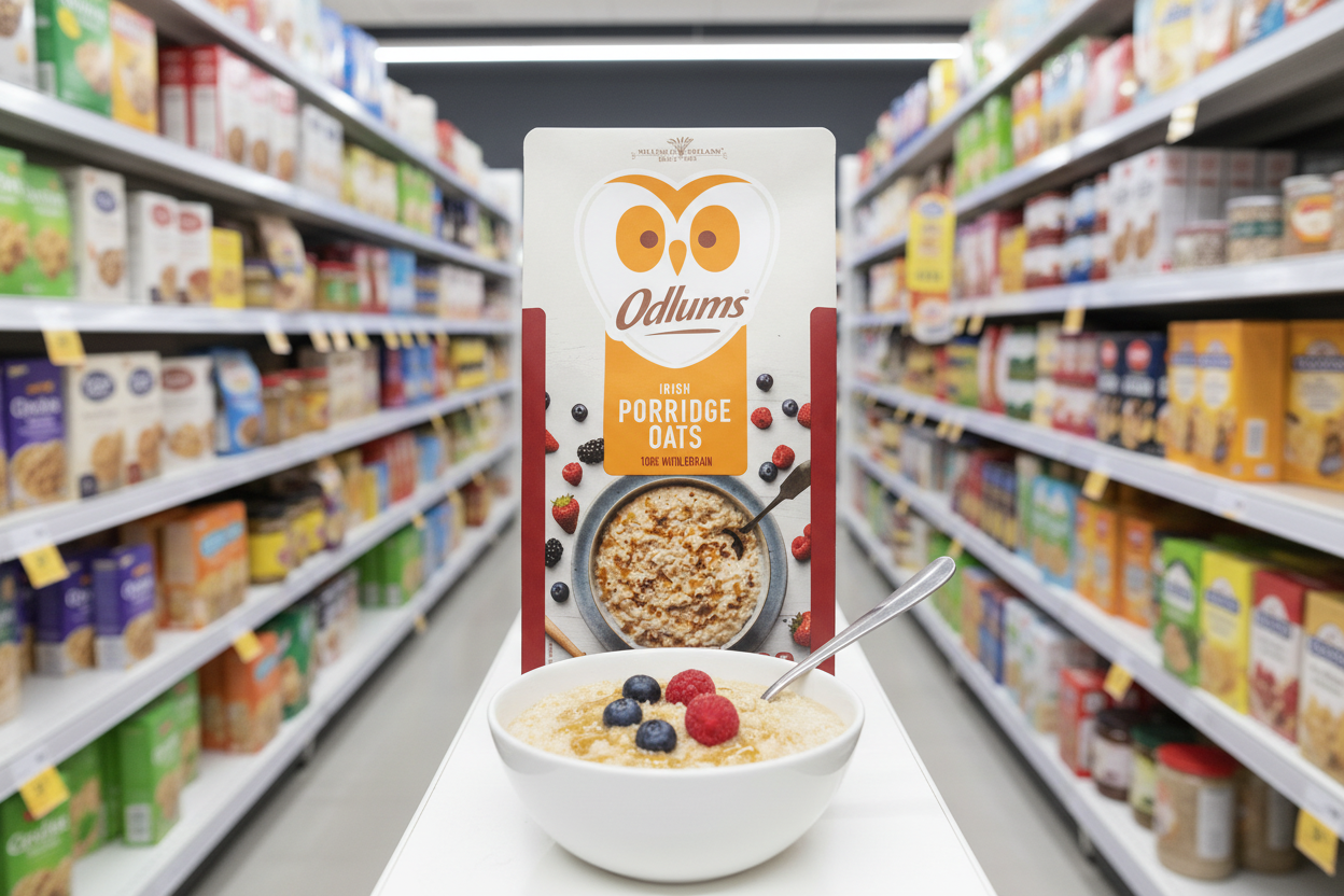 10 x Odlums Irish Porridge Oats 1.5Kg 50% Extra Free
