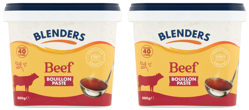 2 x Blenders Beef Bouillon Paste 880G