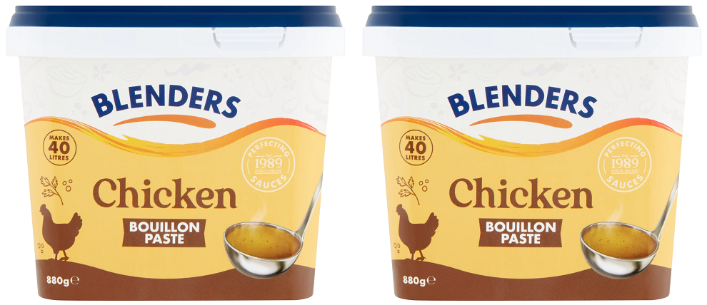 2 x Blenders Chicken Bouillon Paste 880G