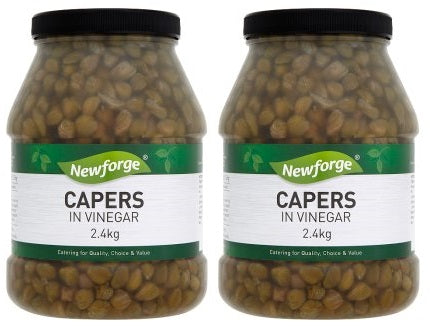 2 x Newforge Capers In Vinegar 2.4Kg