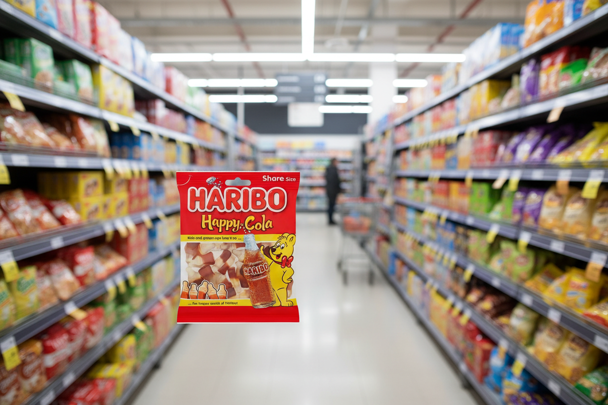 12 x Haribo Happy-Cola Bag 160G