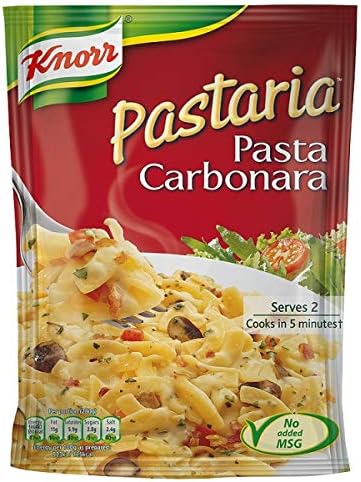 10 x Knorr Pastaria Pasta Carbonara 155 G