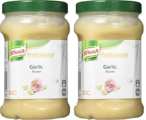 2 x Knorr Professional Garlic Puree 750G