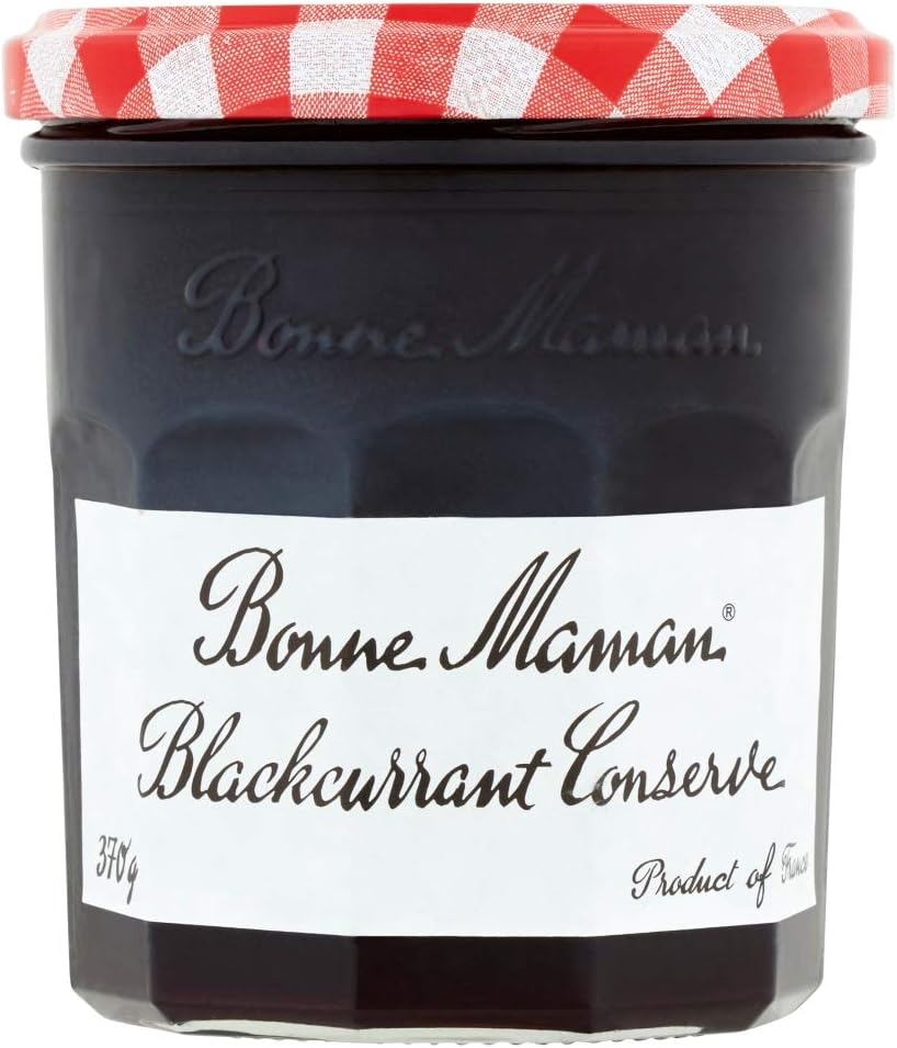 6 x Bonne Maman Blackcurrant Jam 370G