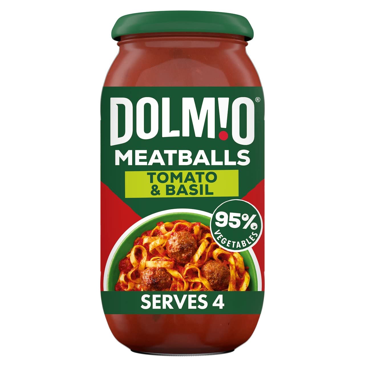 6 x Dolmio Meatball Tomato And Basil Pasta Sauce 500G