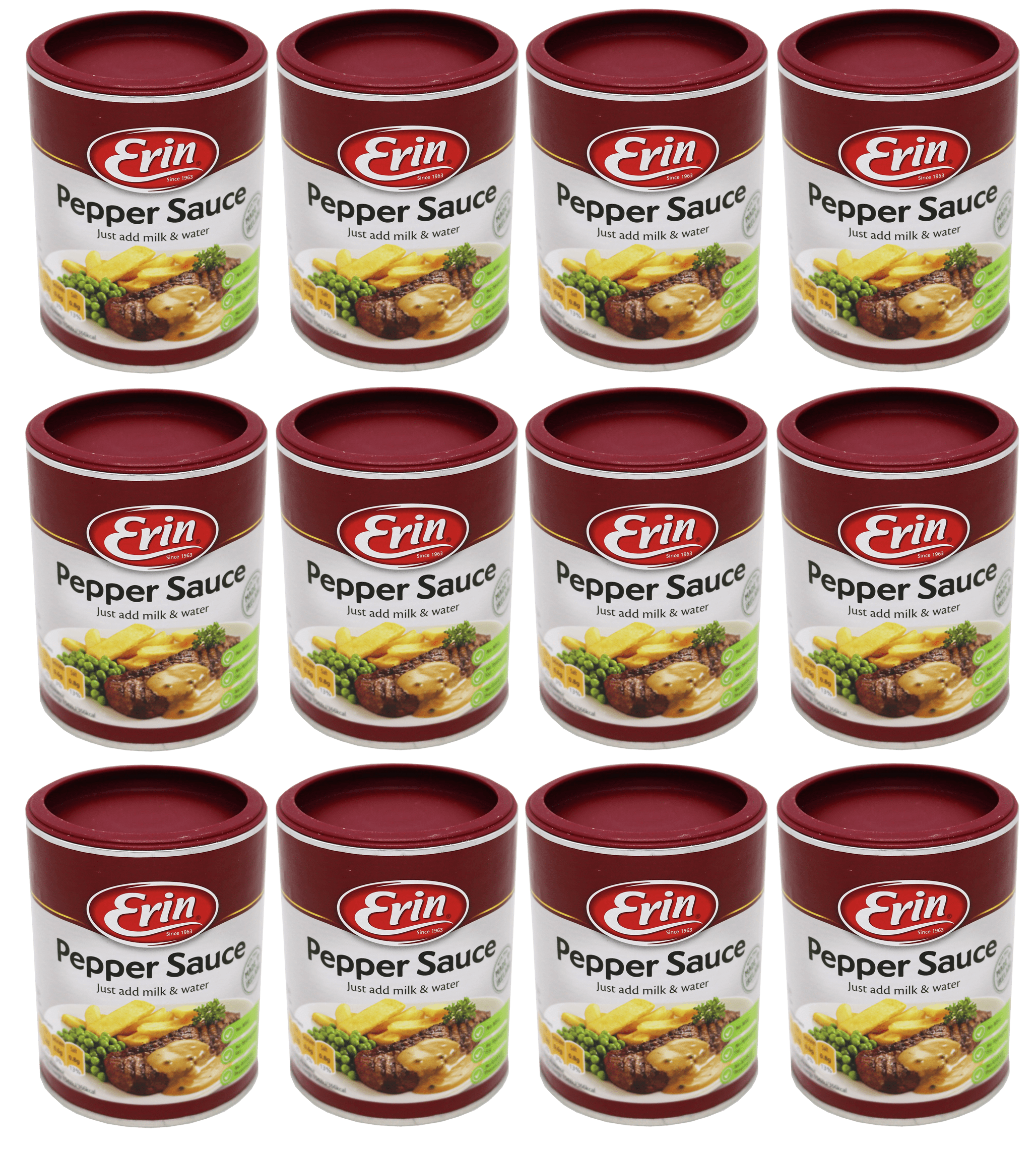 12 x Erin Pepper Sauce 144G