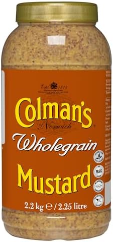 2 x Colman's Wholegrain Mustard 2.25L