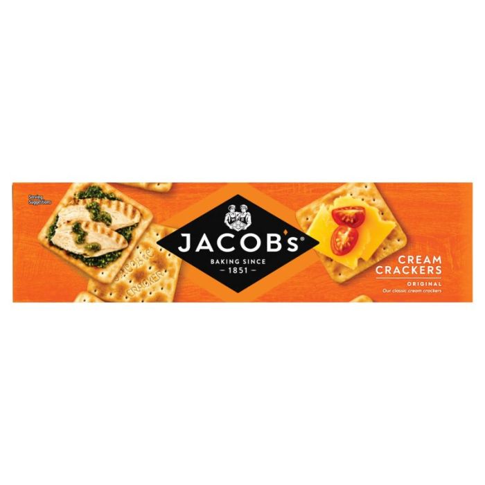 24 x Jacob's Cream Crackers 300G