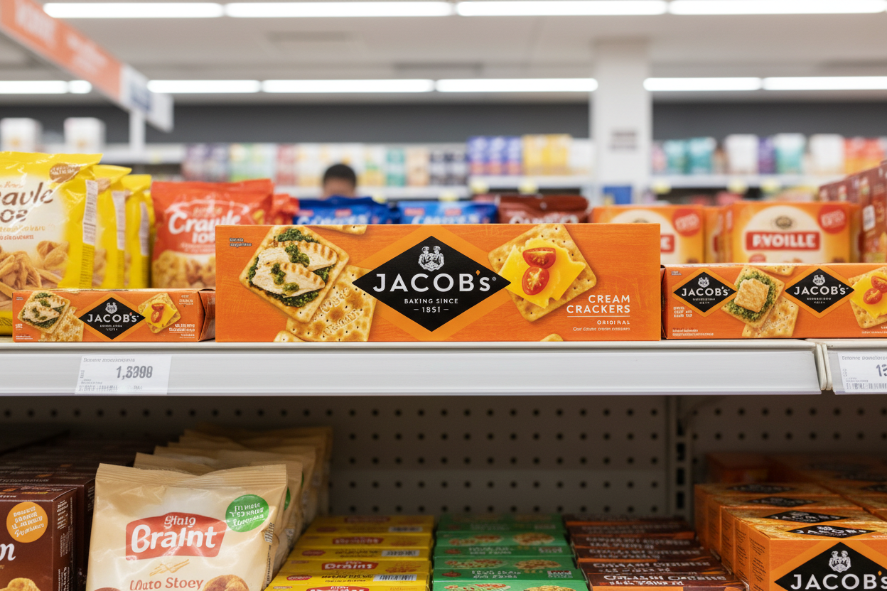 24 x Jacob's Cream Crackers 300G