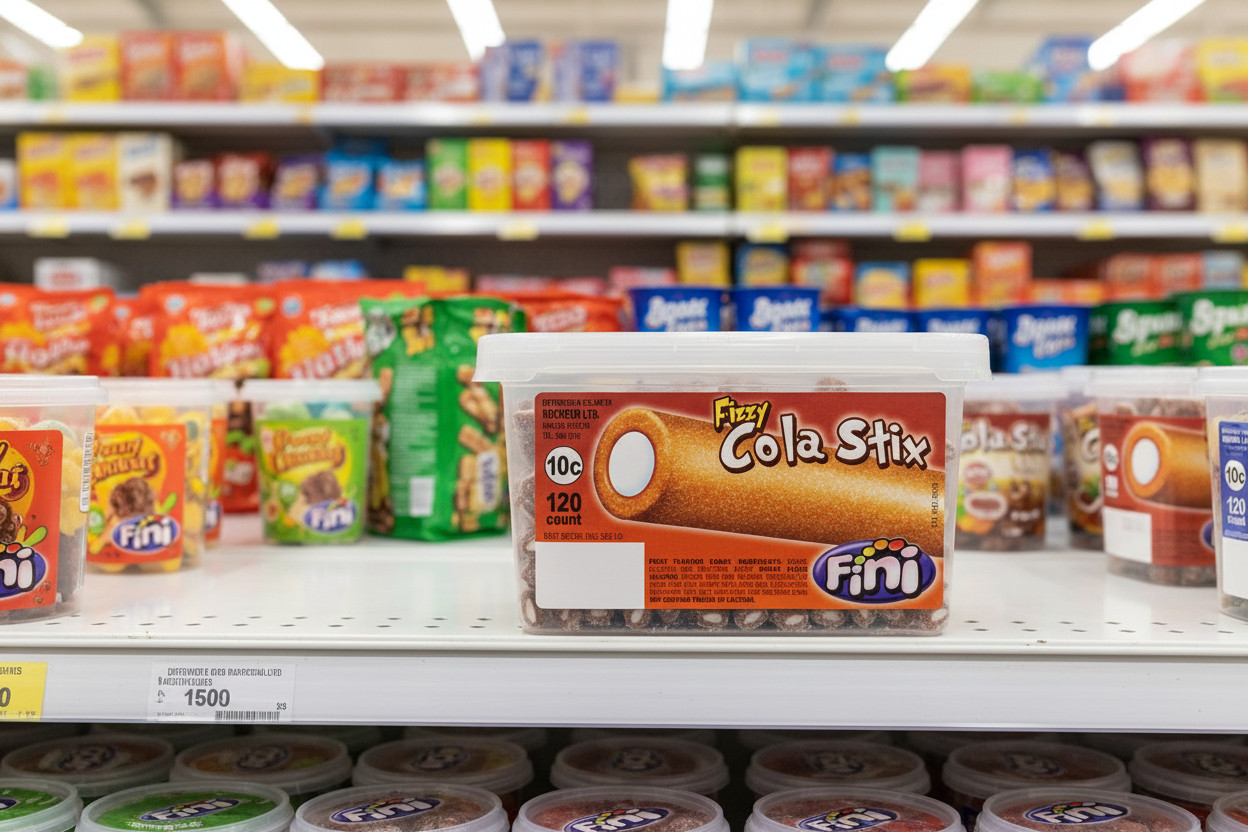 120 x Fini Fizzy Cola Stix