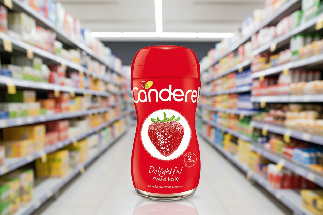 6 x Canderel Granular Low Calorie Sweetener 75G