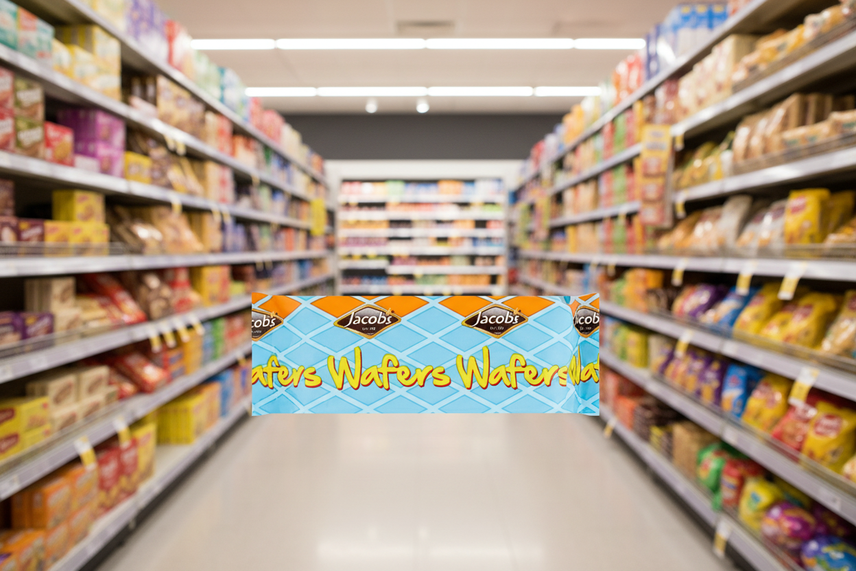 192 x Jacob's Wafers 15G