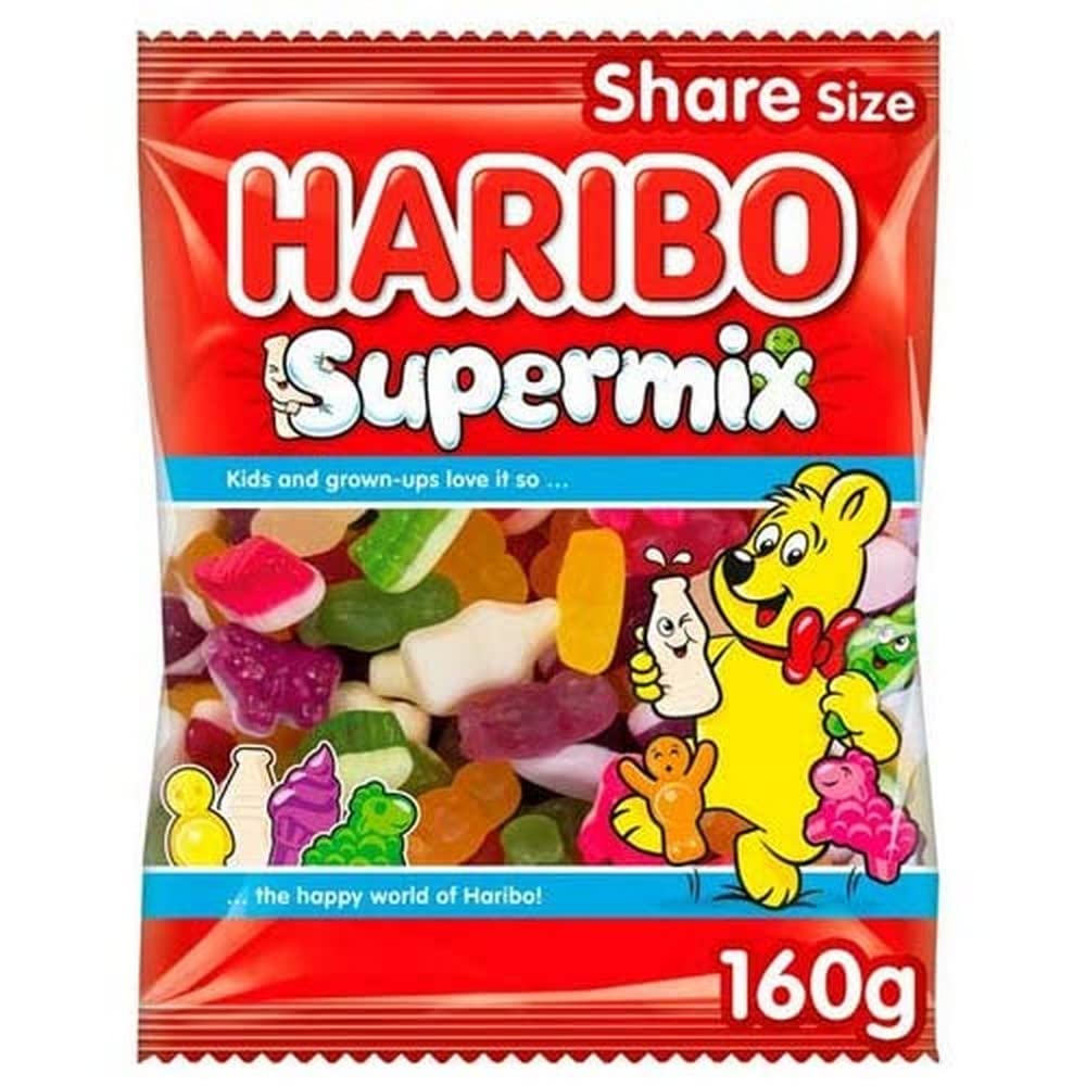 12 x Haribo Supermix Bag 160G