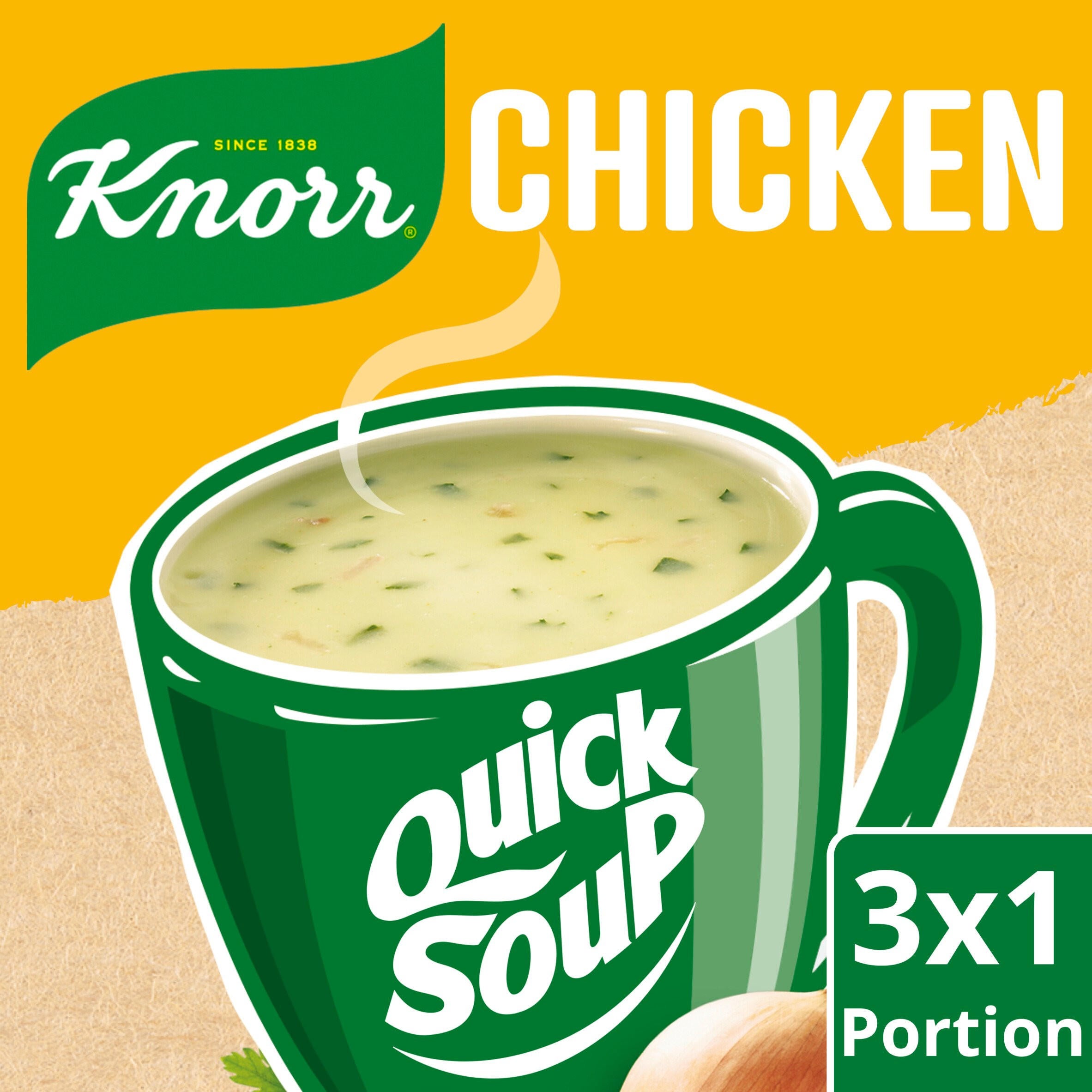 12 x Knorr  Dry Soup Mix Chicken 51 G 3 Servings