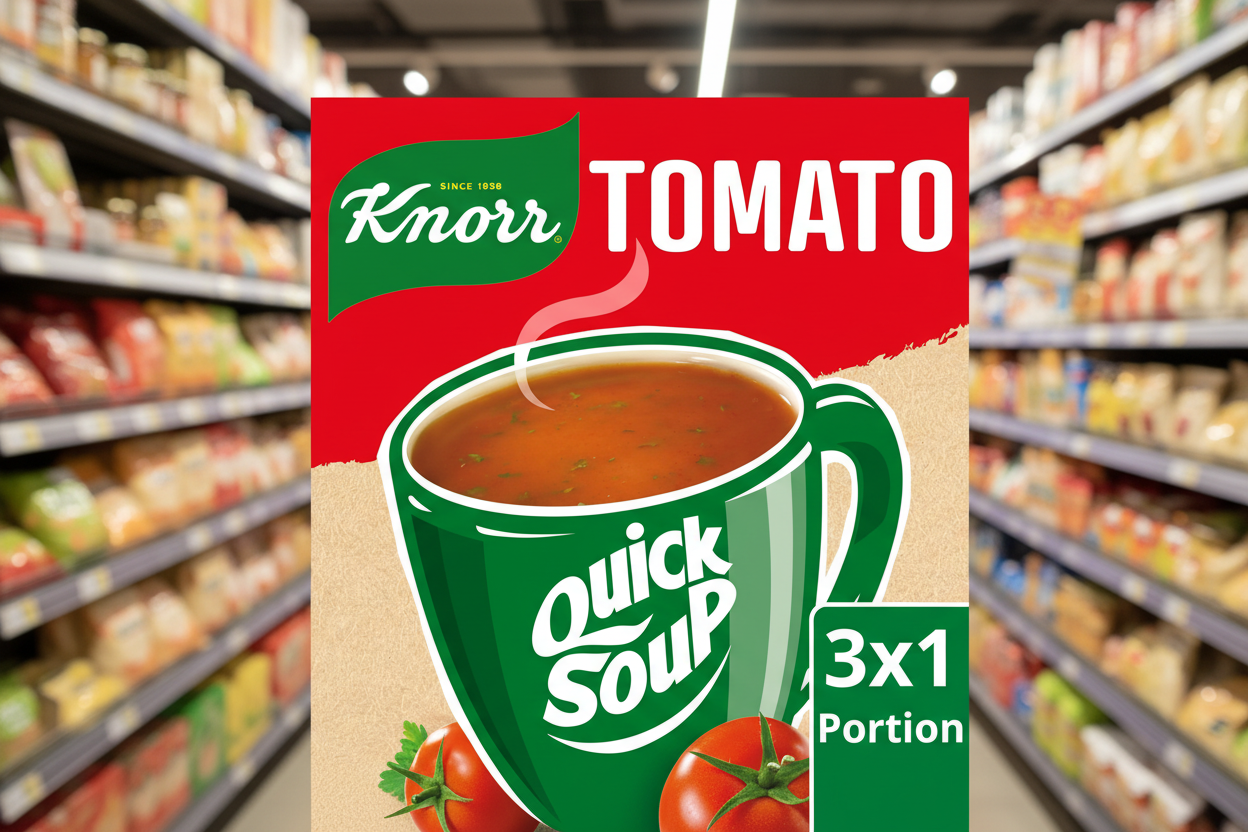 12 x Knorr  Dry Soup Mix Tomato 60 G 3 Servings
