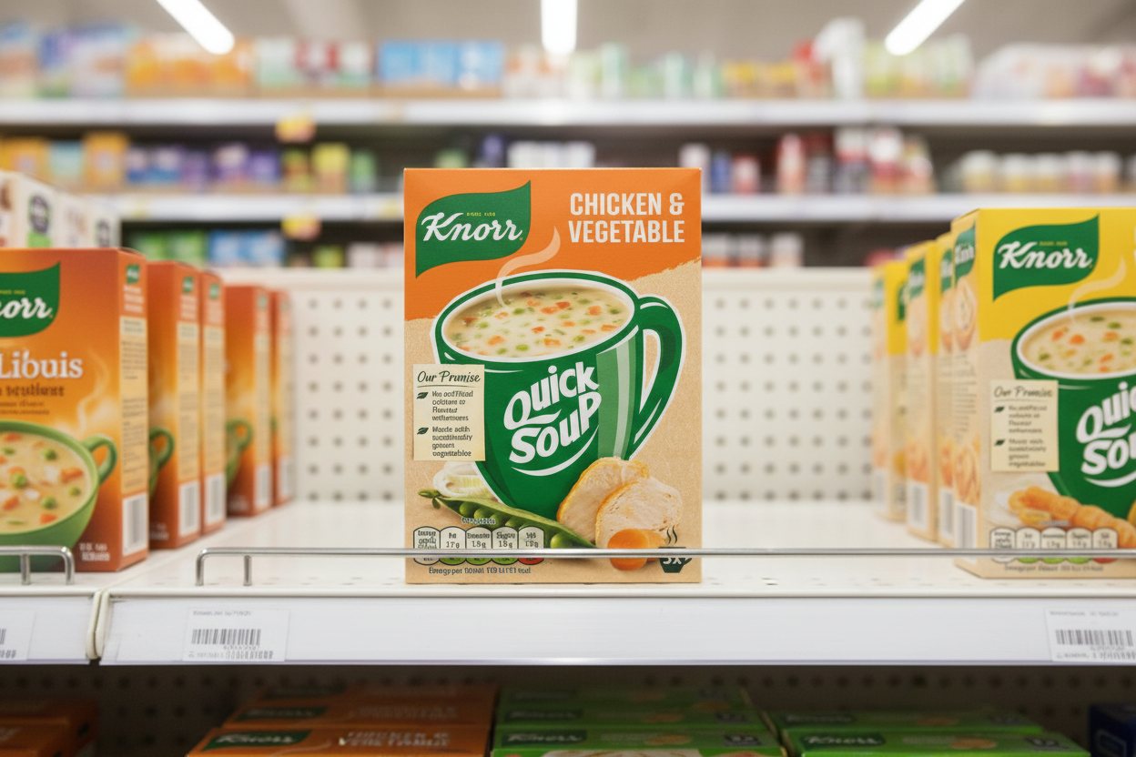 12 x Knorr Quick Soup Chicken & Vegetable 3's 42G