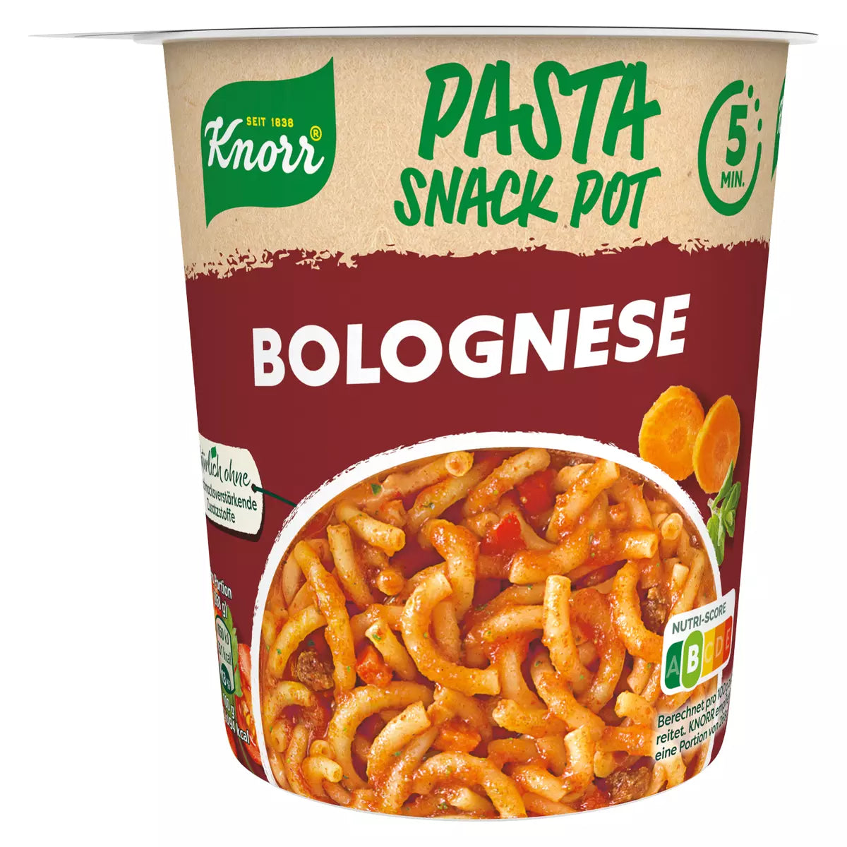 8 x Knorr Quick Pasta Bolognese 68G