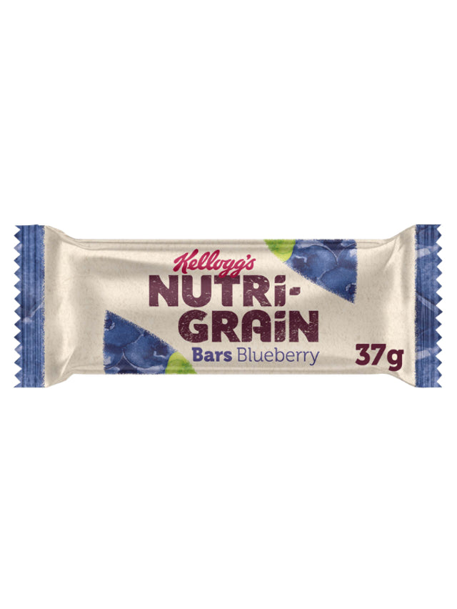 25 x Kellogg's Nutri-Grain Blueberry 37G