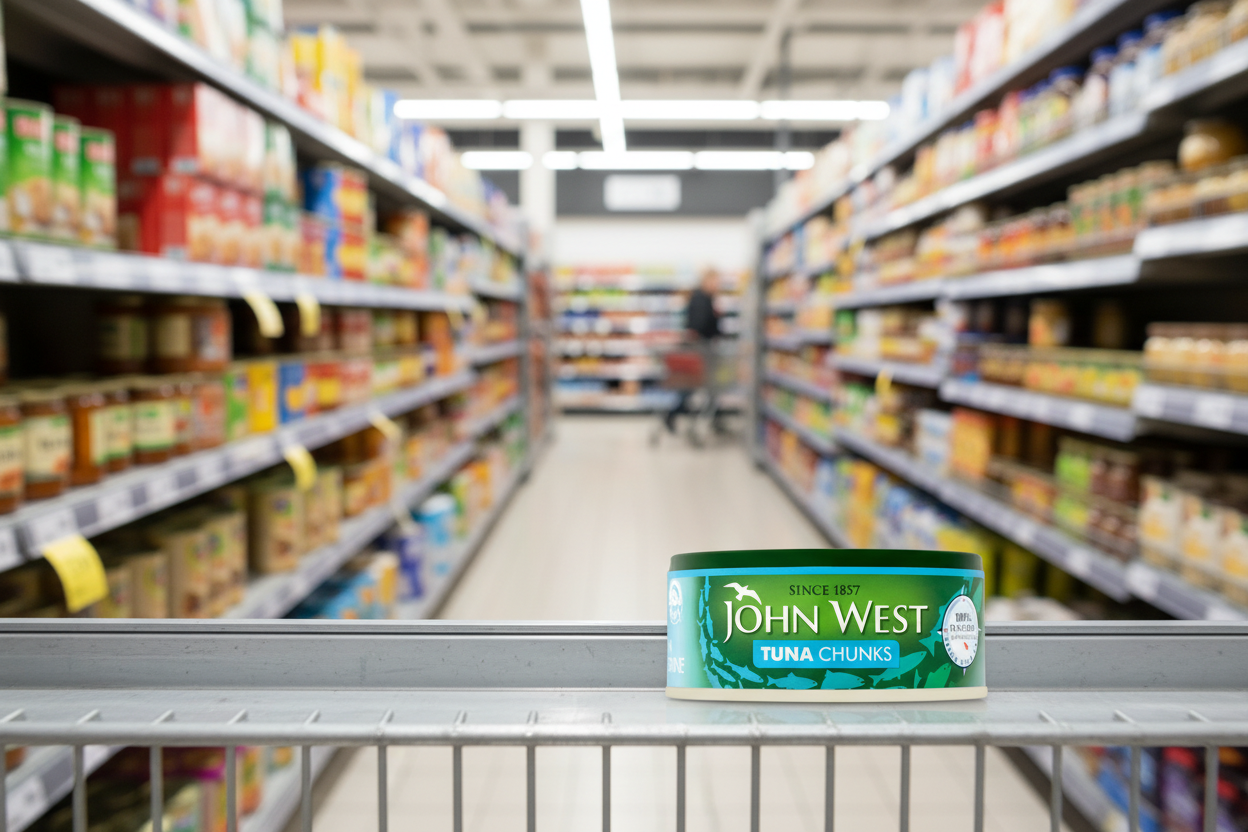 12 x John West Tuna Chunks In Brine 400G