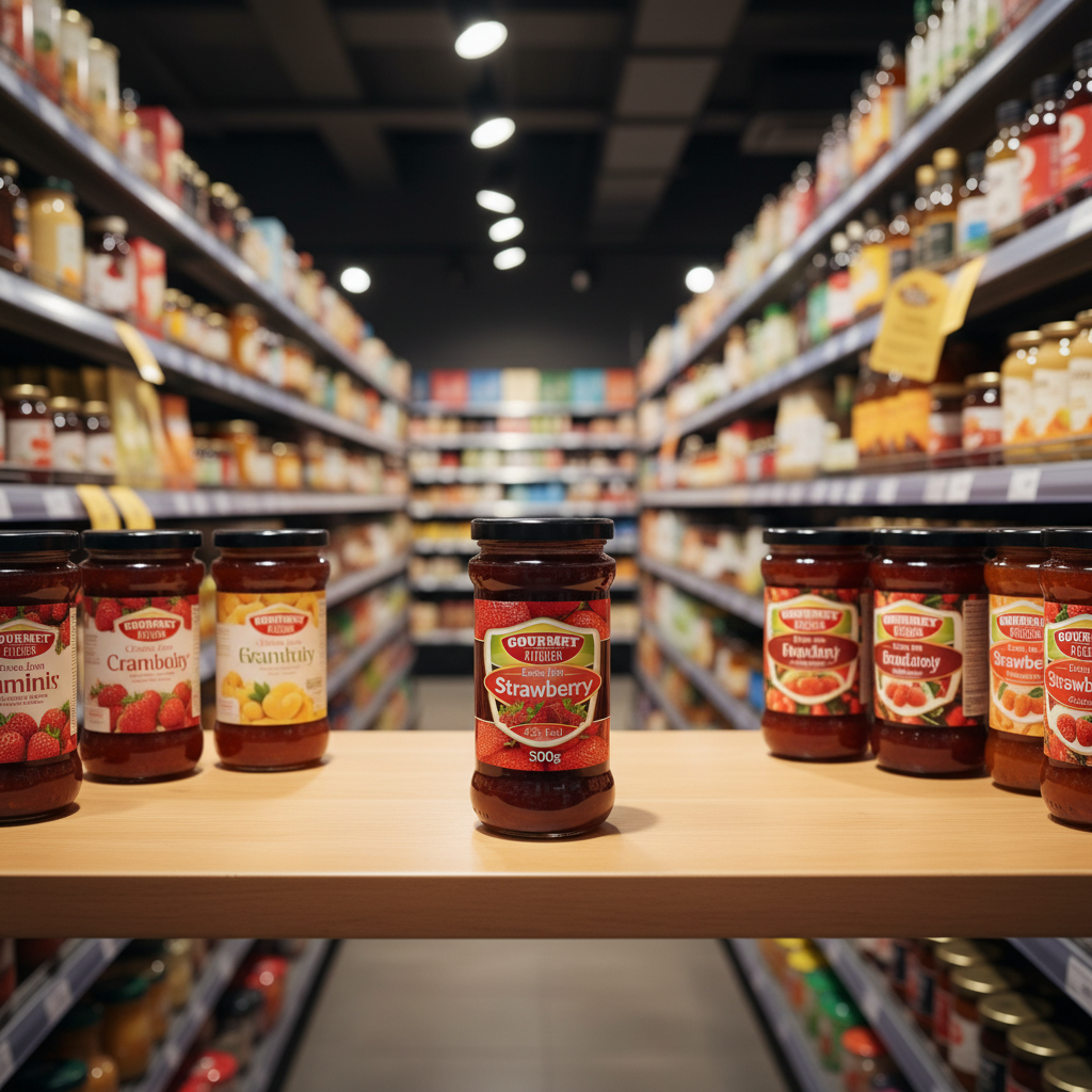 12 x Gourmet Strawberry Jam 500G